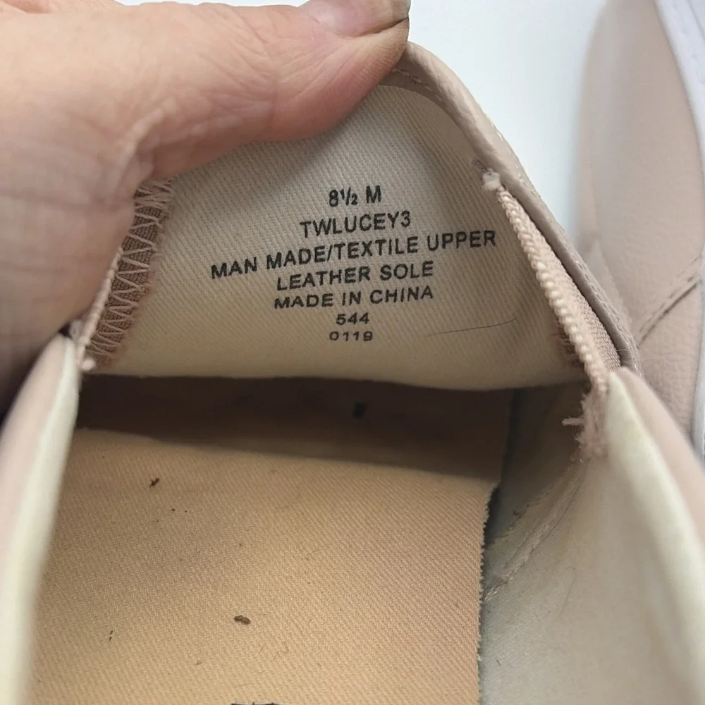 Tommy Hilfiger Lucy3 Mule Sneakers Slide On Light Pink Woman's 8.5